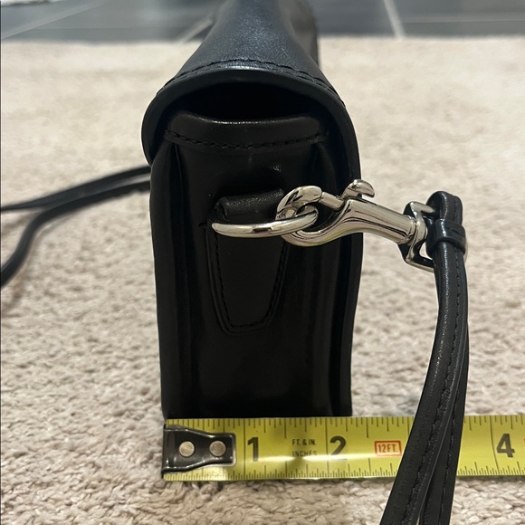 Coach Black Leather Crossbody Bag - Picture 13 of 16